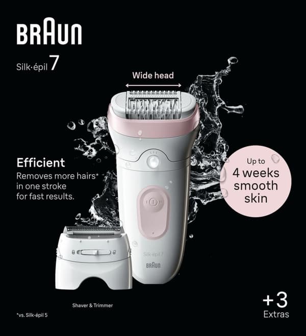 Braun Epilator Silk-epil 7 7-030 - Braun (225120)