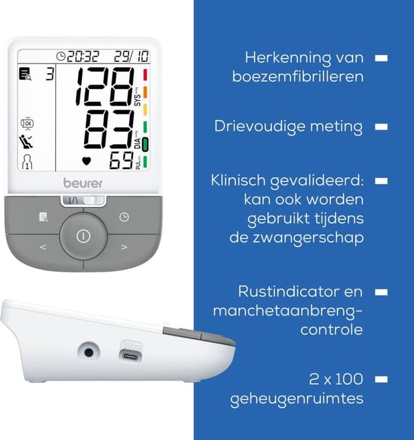 Beurer BM 53 blodtrycksmätare för överarm 65459 (65459)