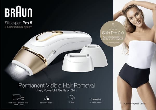 Braun IPL hårfjerningsenhed Silk-expert Pro PL5242 (PL5242)