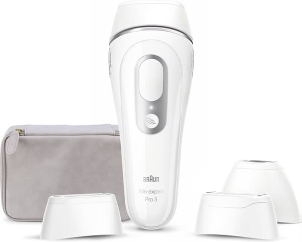 Braun IPL Hårfjerningsenhed Silk-expert Pro 3 - hårfjerning til hjemmetaske - 3 hoveder - PL3230