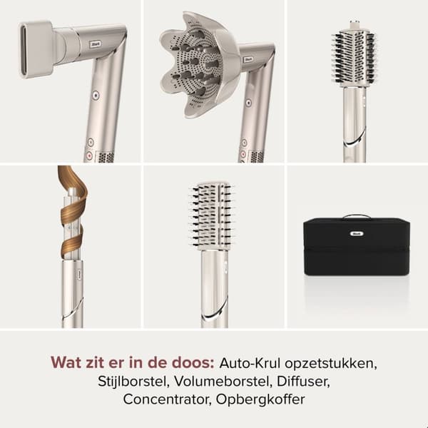 Shark HD440SLEU FlexStyle 5-i-1 styling- och torksystem, sten 5 stylingtillbehör, förvaringsbox (H