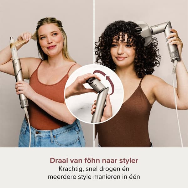 Shark HD440SLEU FlexStyle 5-i-1 styling- och torksystem, sten 5 stylingtillbehör, förvaringsbox (H