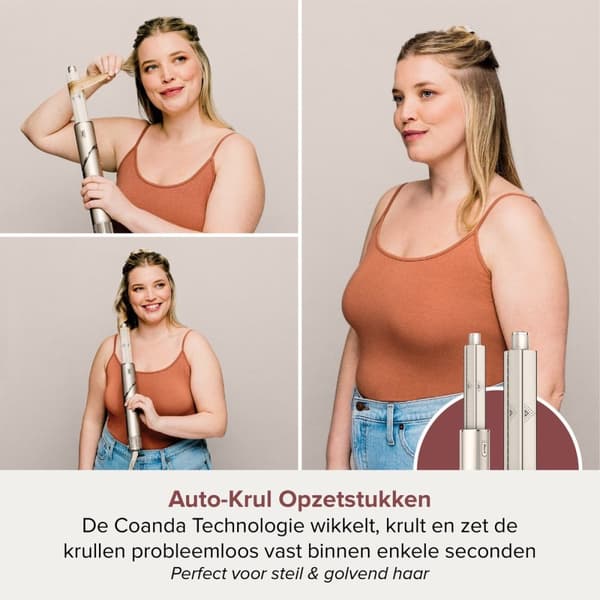 Shark HD440SLEU FlexStyle 5-i-1 styling- och torksystem, sten 5 stylingtillbehör, förvaringsbox (H