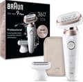 Miniatyrbillede 9 af 11: Braun Silk·épil 9 Flex - Epilator til nem hårfjerning - 9-030 3D - Hvid/Rose Titan