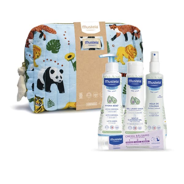 BABY-CHILD JUNGLE TOILETRY BAG CASE 5 pcs