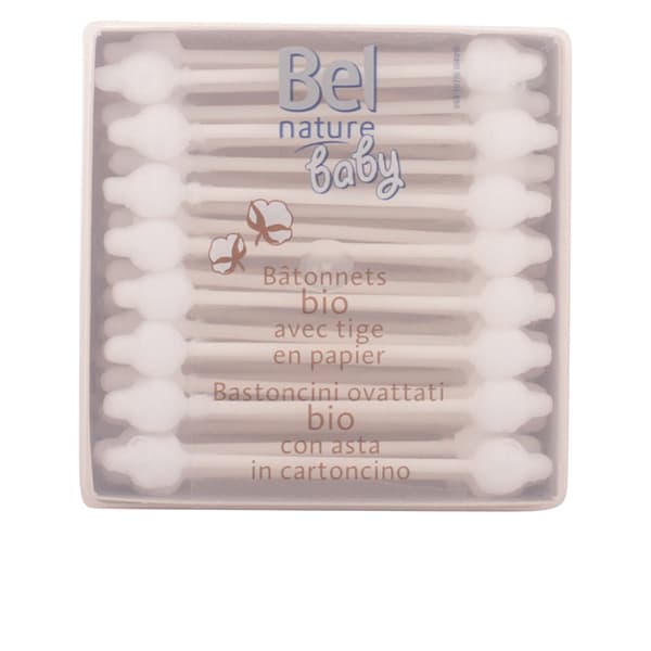 NATURE ECOCERT safety cotton swabs 100% 60 pcs