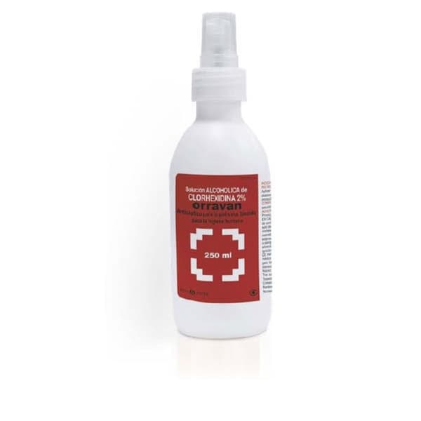 CHLORHEXIDINE 2% aqueous solution spray 250 ml