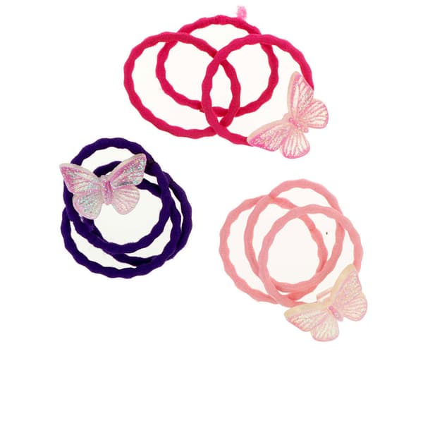 PLAIN ELASTICS LOT 9 pcs