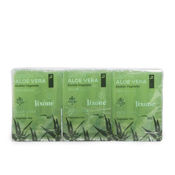 ALOE VERA soap for dry or sensitive skin 3 x 125 gr