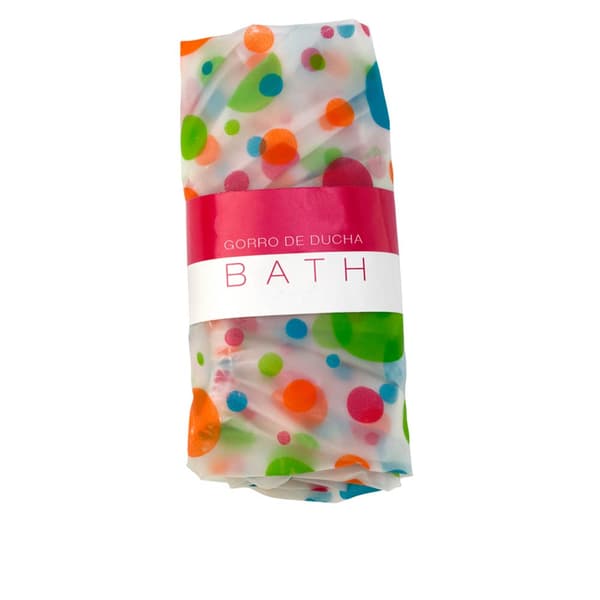 Coloured shower cap 1 unit