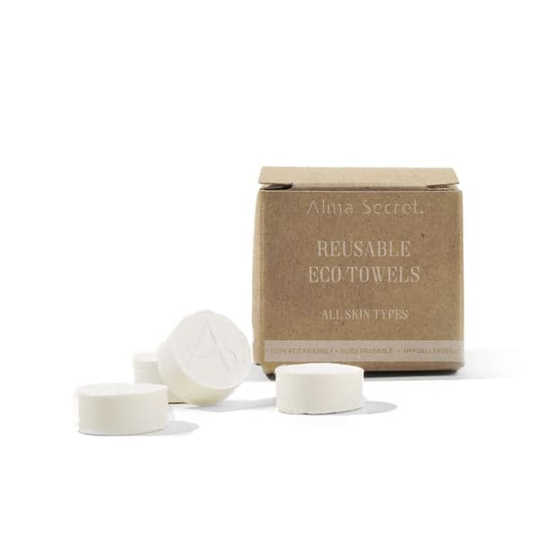 REUSABLE ECO-TOWELS compressed wipes 15 u