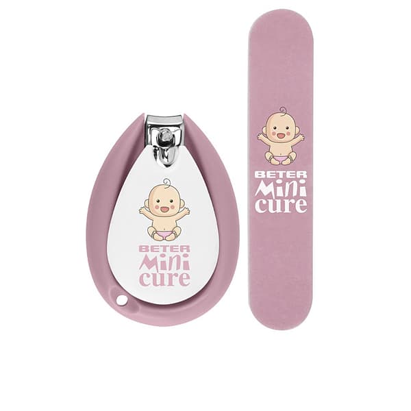 MINI CURE BABY NAIL CARE PINK set of 2 pcs