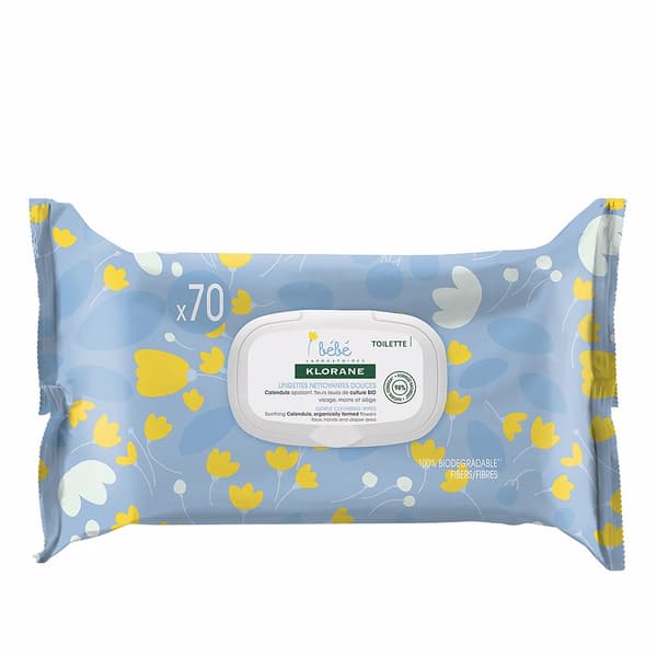 BÉBÉ soft cleansing wipes 70 units