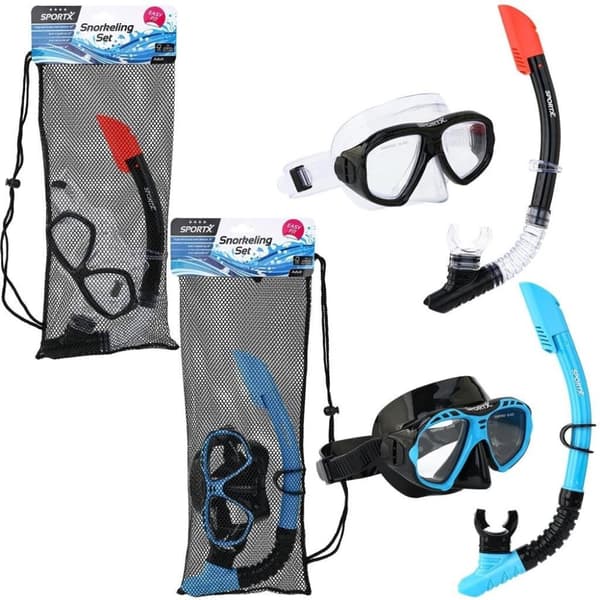 SportX Snorkelset för vuxna med 4 stjärnor