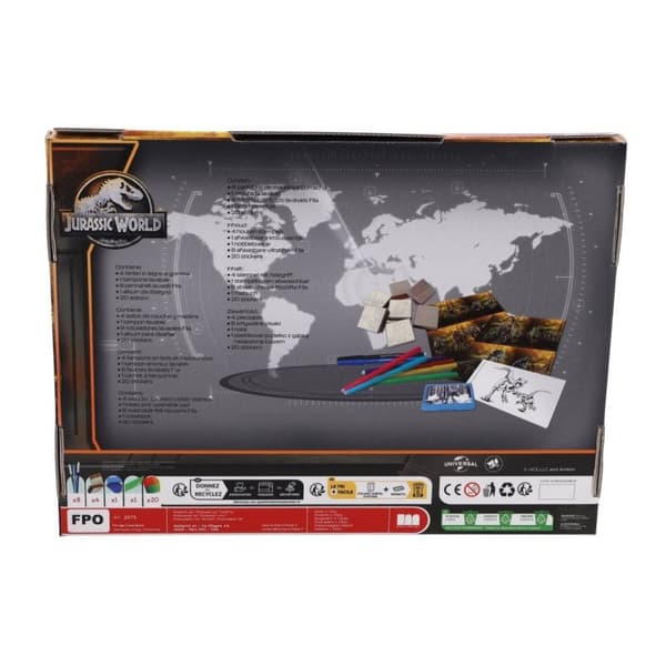 Jurassic World Stamp Box