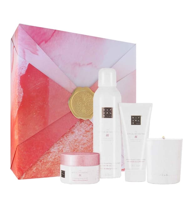 Rituals The Ritual of Sakura SET Medium (SG 200ml + BC 100ml + Scrub 125g + Candle 140g)