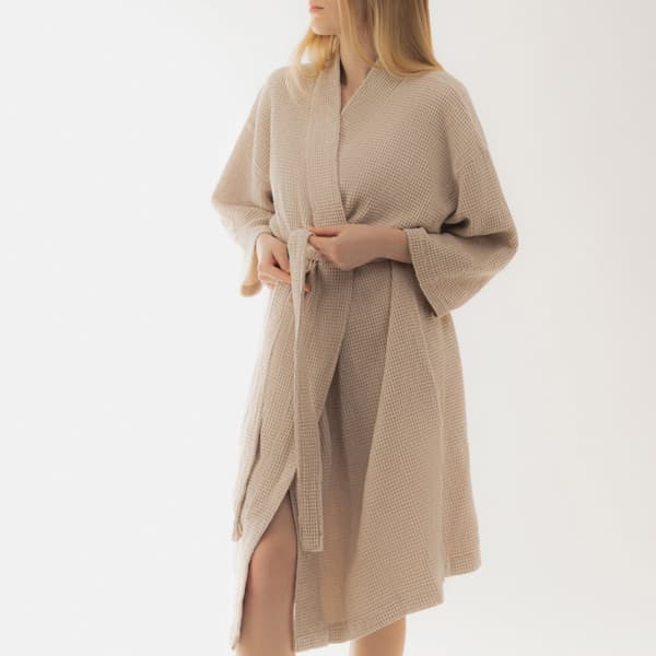 Badekåbe | VAFFEL | beige | L/XL | 846033