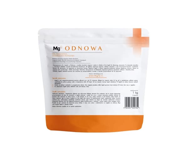 Magnesium-kaliumsuola KŁODAWSKA Mg12 ODNOWA Magnesium-kaliumsuola KŁODAWSKA Mg12 ODNOWA 4kg