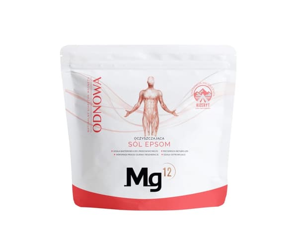 Epsom Salt Mg12 ODNOWA (100% kieserit) Epsom Salt Mg12 ODNOWA 5kg - Set med 4kg + 1kg