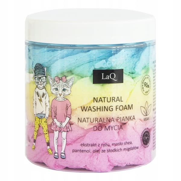LAQ 3-värinen pesuvaahto lapsille 100g / 5981