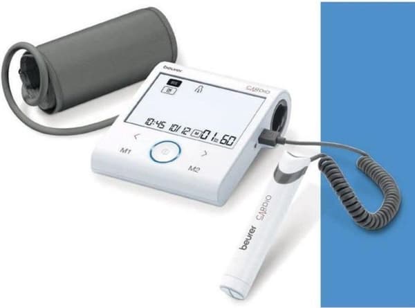 Beurer BM96 - Overarms blodtryksmåler + EKG funktion - Bluetooth