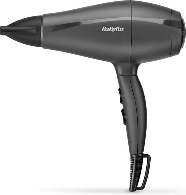 BaByliss Super Light PRO 5910E Hårtørrer - 2000W - HTDC Space Grey Sort