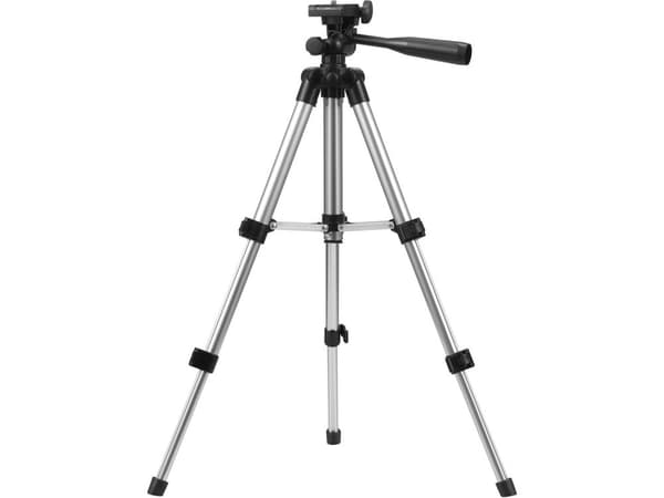 Sandberg Universal 26-60 cm stativ Digital/filmkamera 3 ben/ben Sort, Sølv