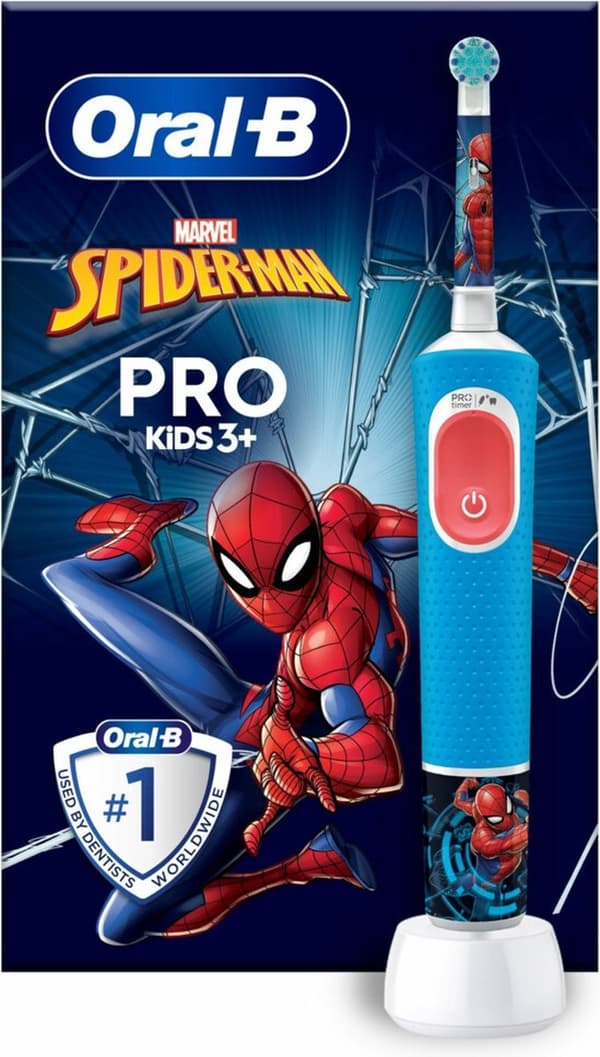 Oral-B elektrisk tandbørste Pro Kids Spider-Man