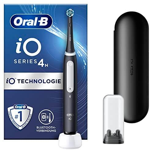 Braun Oral-B iO Series 4 med rejseetui mat sort tandbørste 415022 (415022)