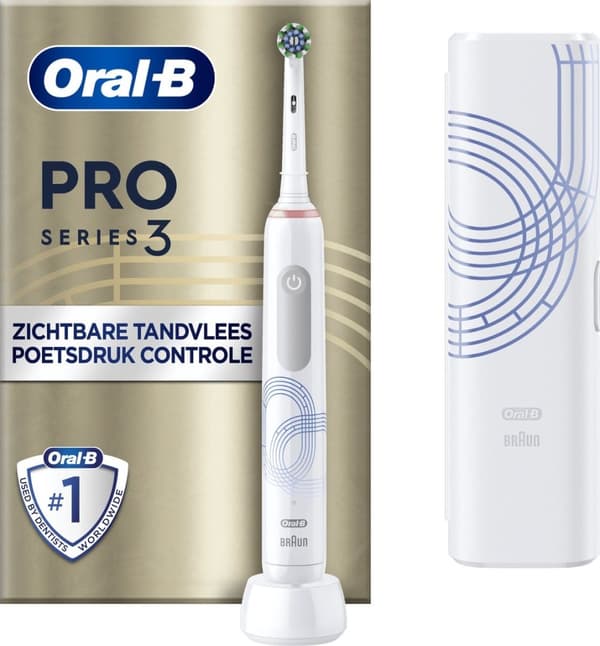 Oral-B Pro Series 3 - Elektrisk tandbørste - Special Design Edition Olympic Games