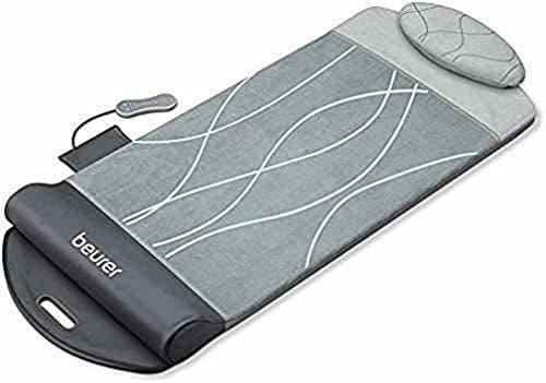 Beurer MG 280 yoga- og stretchmåtte, til at strække musklerne og til afspænding, massagemåtte til nakke, skuldre og ryg, foldbar