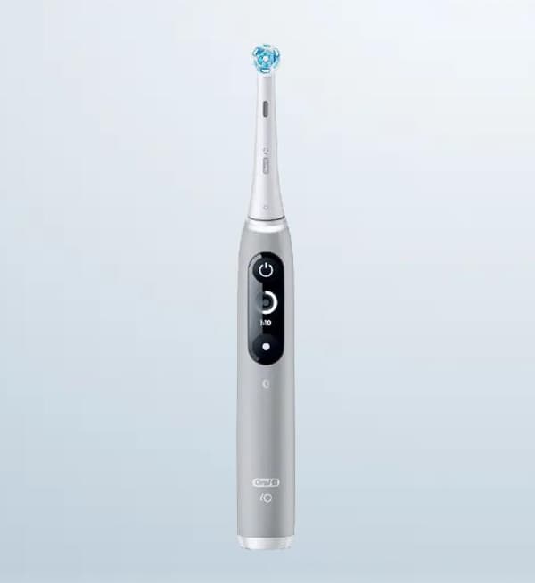 Braun Oral-B iO Series 6 Grå Opal JAS22 Tandbørste 445258 (445258)