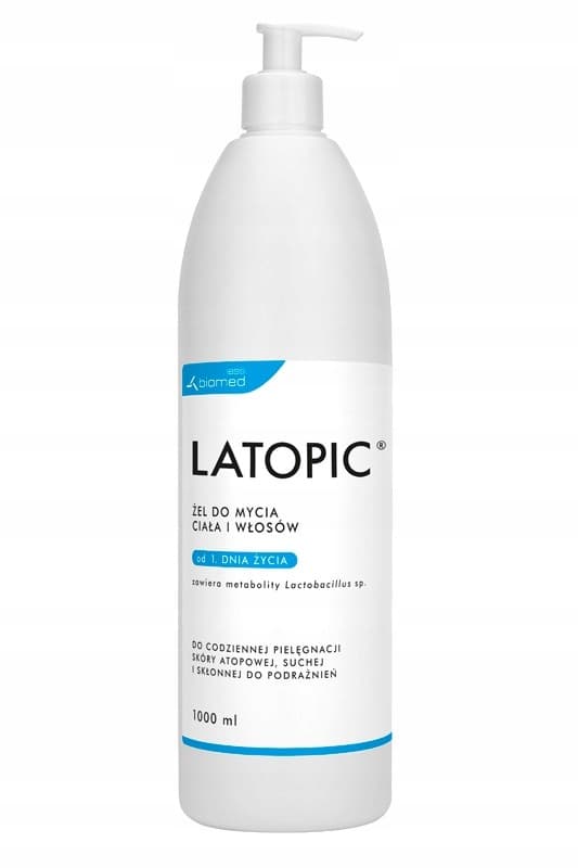 LATOPIC krops- og hårvaskegel 1000ml AZS