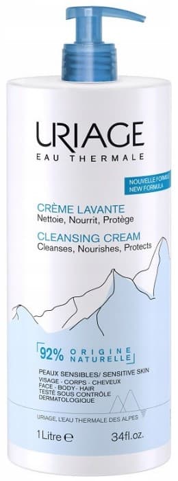 URIAGE Crème Lavante Rensecreme til krop og ansigt 1000ml