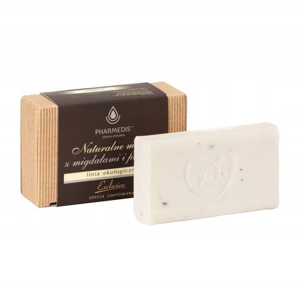 HEALTH DROP naturlig sæbebar med MANDLER OG MOSKUS 130 g