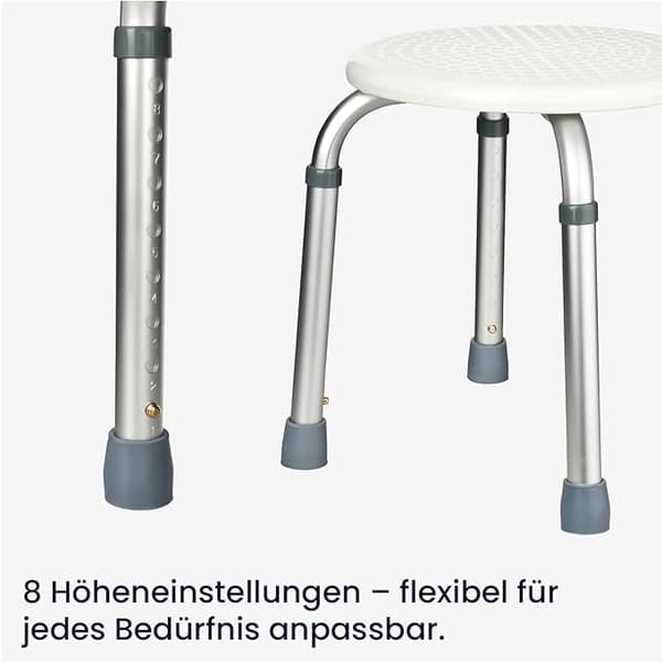 Duschstol, rund