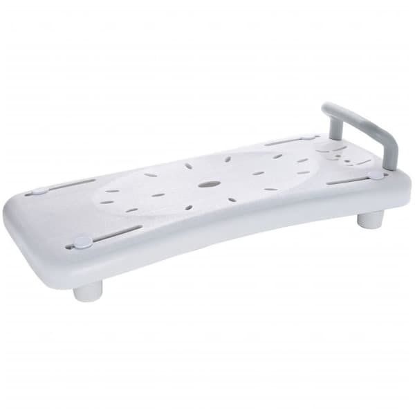 RIDDER Badkarssits/hylla med handtag vit A0040101