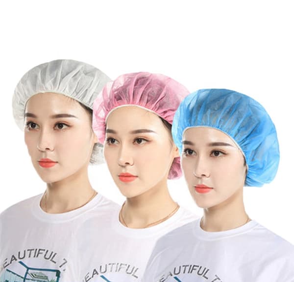 INF Kertakäyttöiset Bouffant Caps, Hiuspään suojaverkko