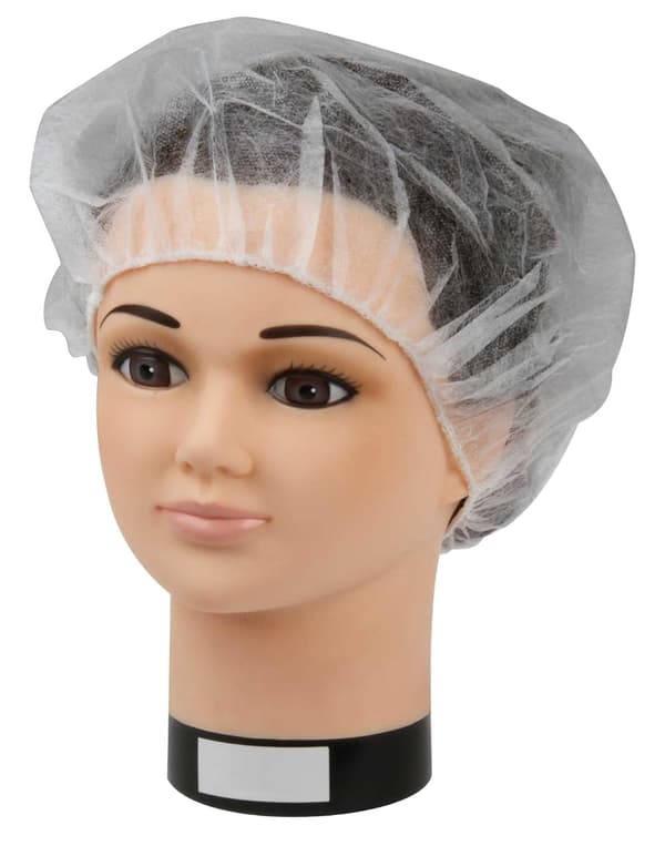 INF Kertakäyttöiset Bouffant Caps, Hiuspään suojaverkko
