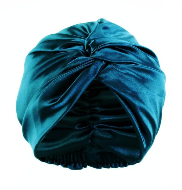 INF 100 % Mulberry Silk kaksikerroksinen unilakka Sininen