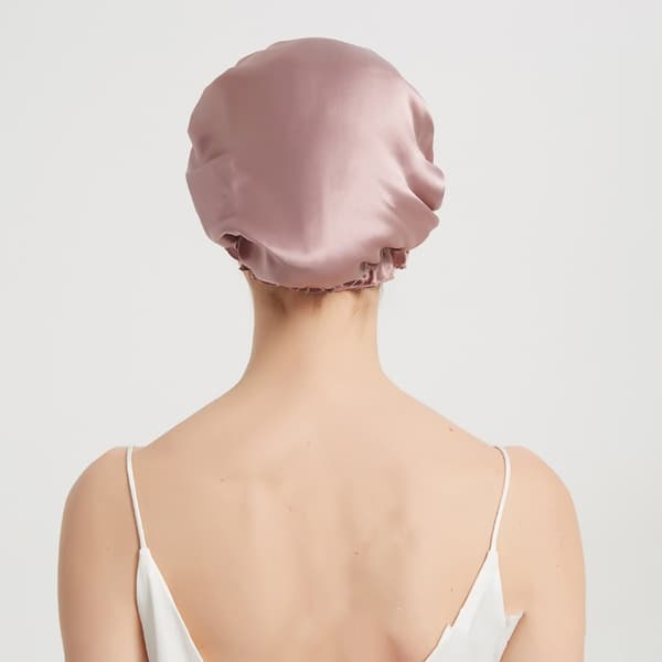 INF 100 % Mulberry Silk Sleep Cap naisille, Pehmeä päähuivi nukkumiseen