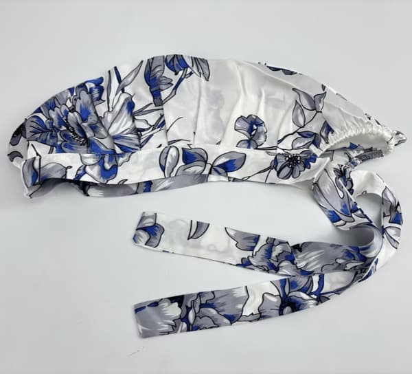 INF Justerbar Silke Sleep Cap til langt hår, 100% Mulberry Silke
