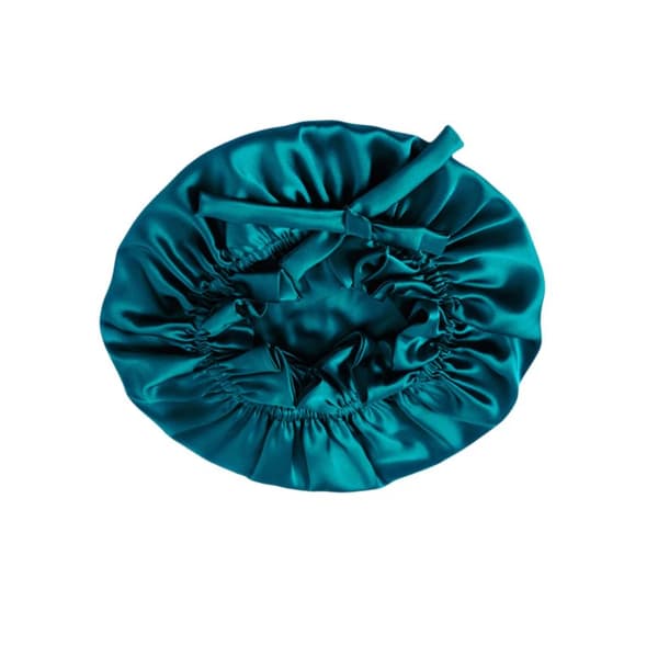 INF Luksuriøs dobbeltlags 16 Momme Silk Sleep Cap 0