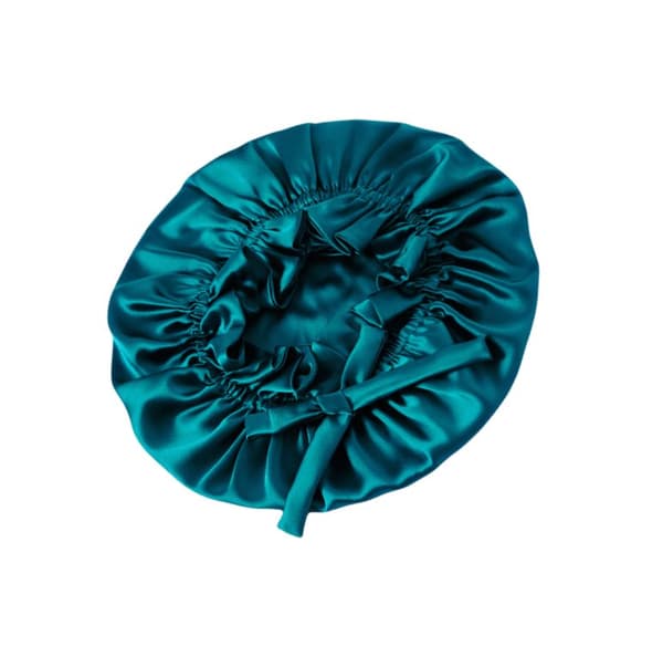 INF Luksuriøs dobbeltlags 16 Momme Silk Sleep Cap 0