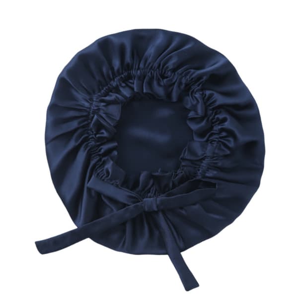 INF Justerbar silke sovehue til langt hår, 100% Mulberry silke