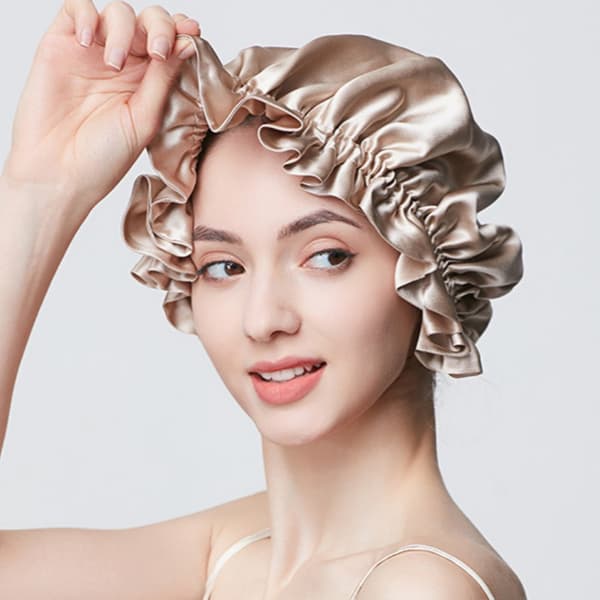 INF 100% Mulberry Silk Sovehætte