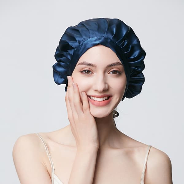 INF 100% Mulberry Silk Sovehætte