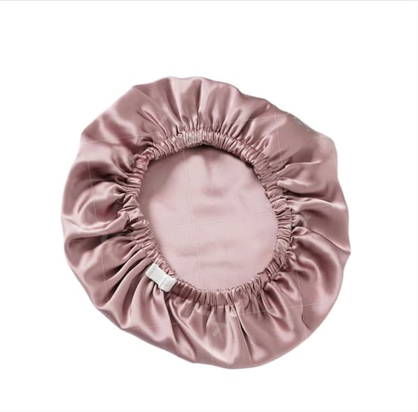 INF Dubbelsidig sovmossa i 100 % mullbärssilke för kvinnor Dusty Pink