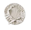 Miniatyrbillede 3 af 5: INF Justerbar silke sovehue til kvinder, 100% Mulberry silke Beige