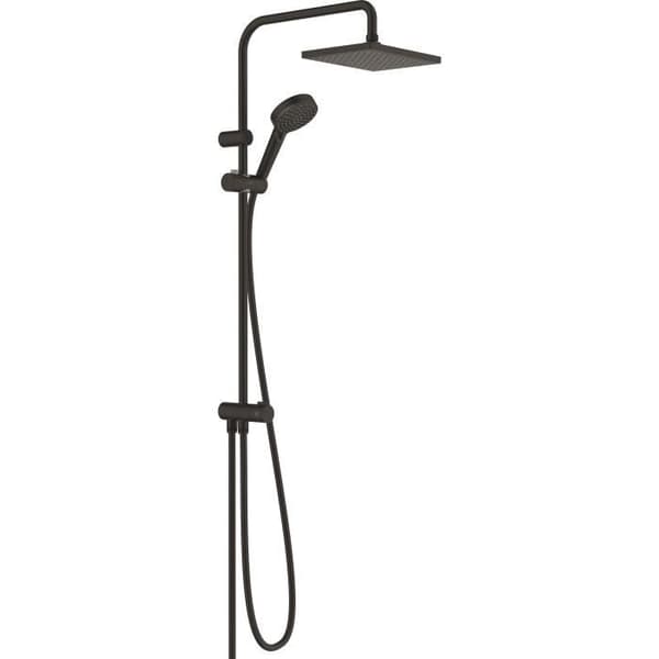 Duschpelare - HANSGROHE - Shape 230 1jet - Matt svart - Jet Rain